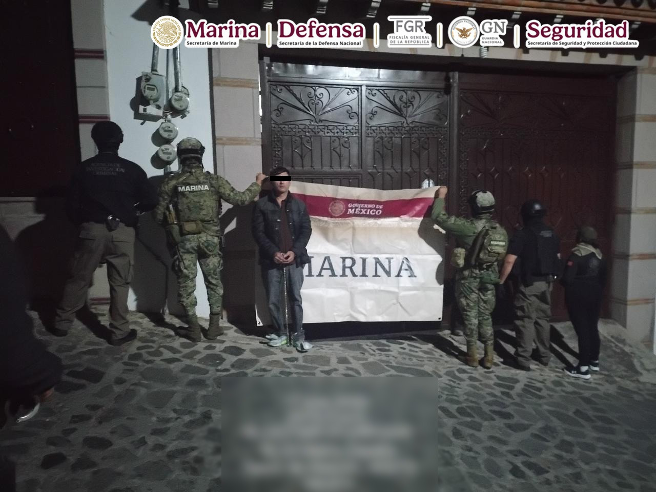 En Guerrero, autoridades federales detienen a una persona vinculada a la delincuencia organizada y delitos contra la salud